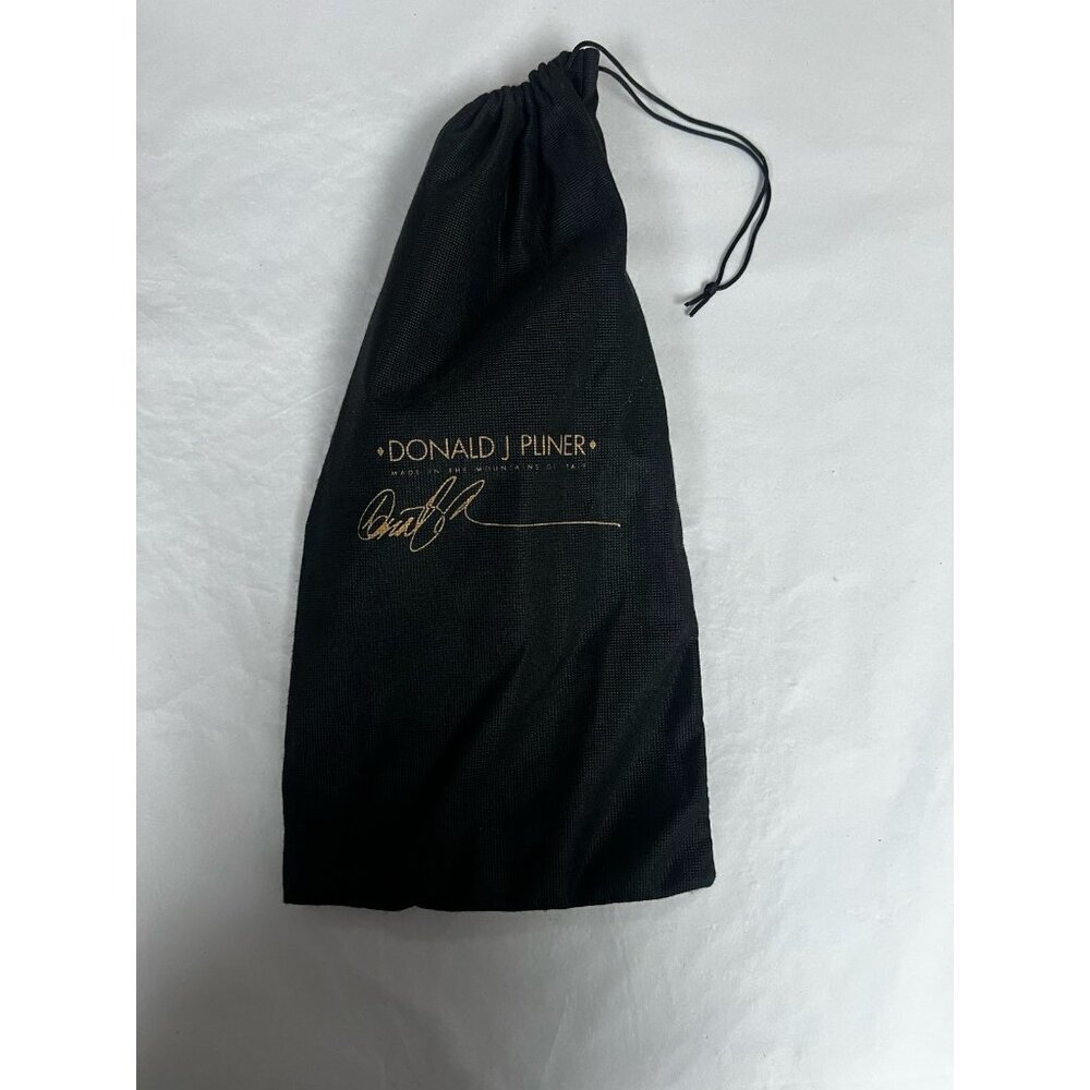 Donald Pliner Black Dust Bag Shoe Storage Travel Bag 16.5" X 8"